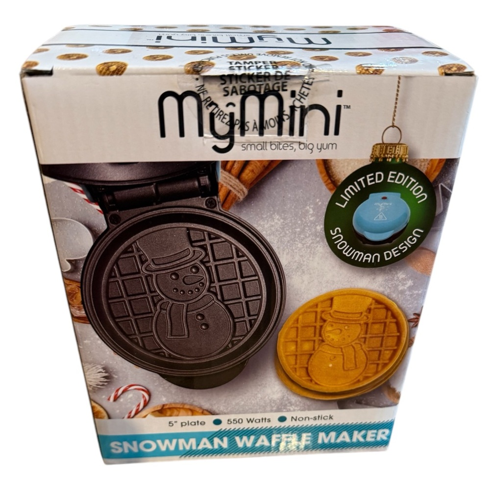 MyMini Snowman Waffle Maker